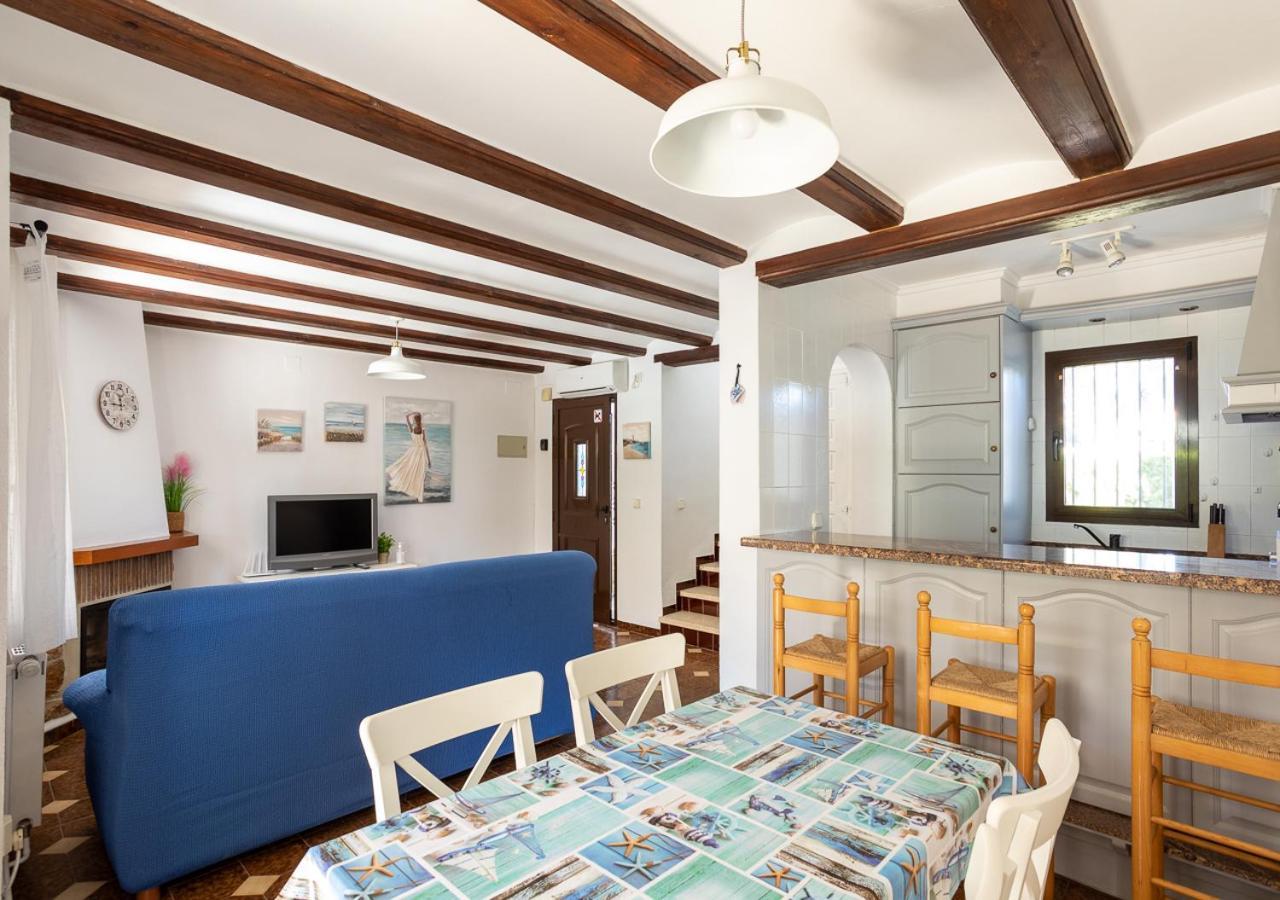 德尼亚La Casa De La Playa. Piscina, Wifi Y Terraza.别墅 外观 照片
